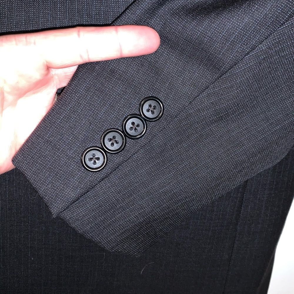 Ermenegildo Zenga charcoal men’s suit - Picture 8 of 10